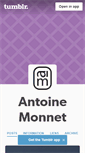 Mobile Screenshot of antoine-monnet.com